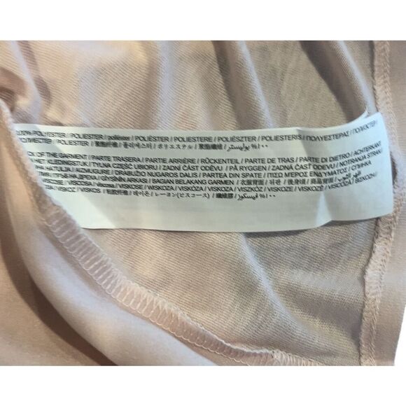 MNG Mango classic Satin Pink top - Picture 4 of 8